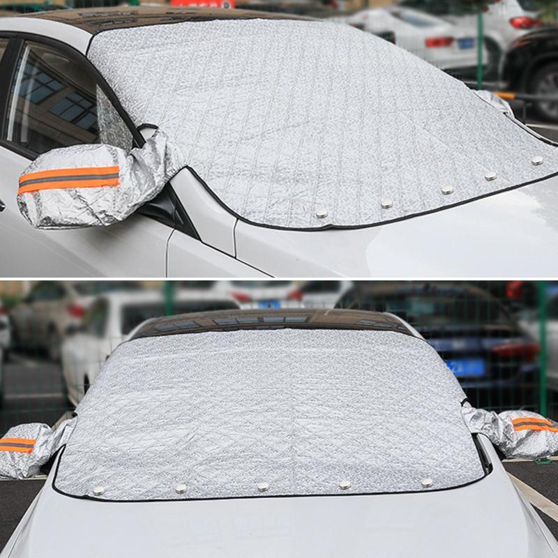 Husa Magnetică Premium 4-Sezoane: Răcoare Vara (Anti-UV), Zero Gheață Iarna & Parbriz Curat Tot Anul