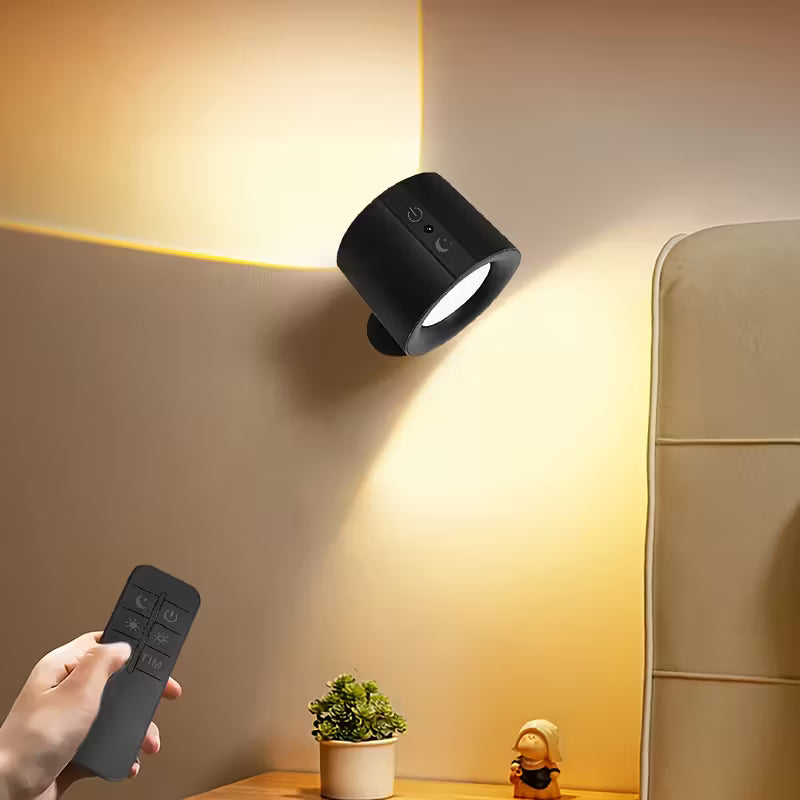 💡ZippiSpot Lampă de Perete LED Fără Fir