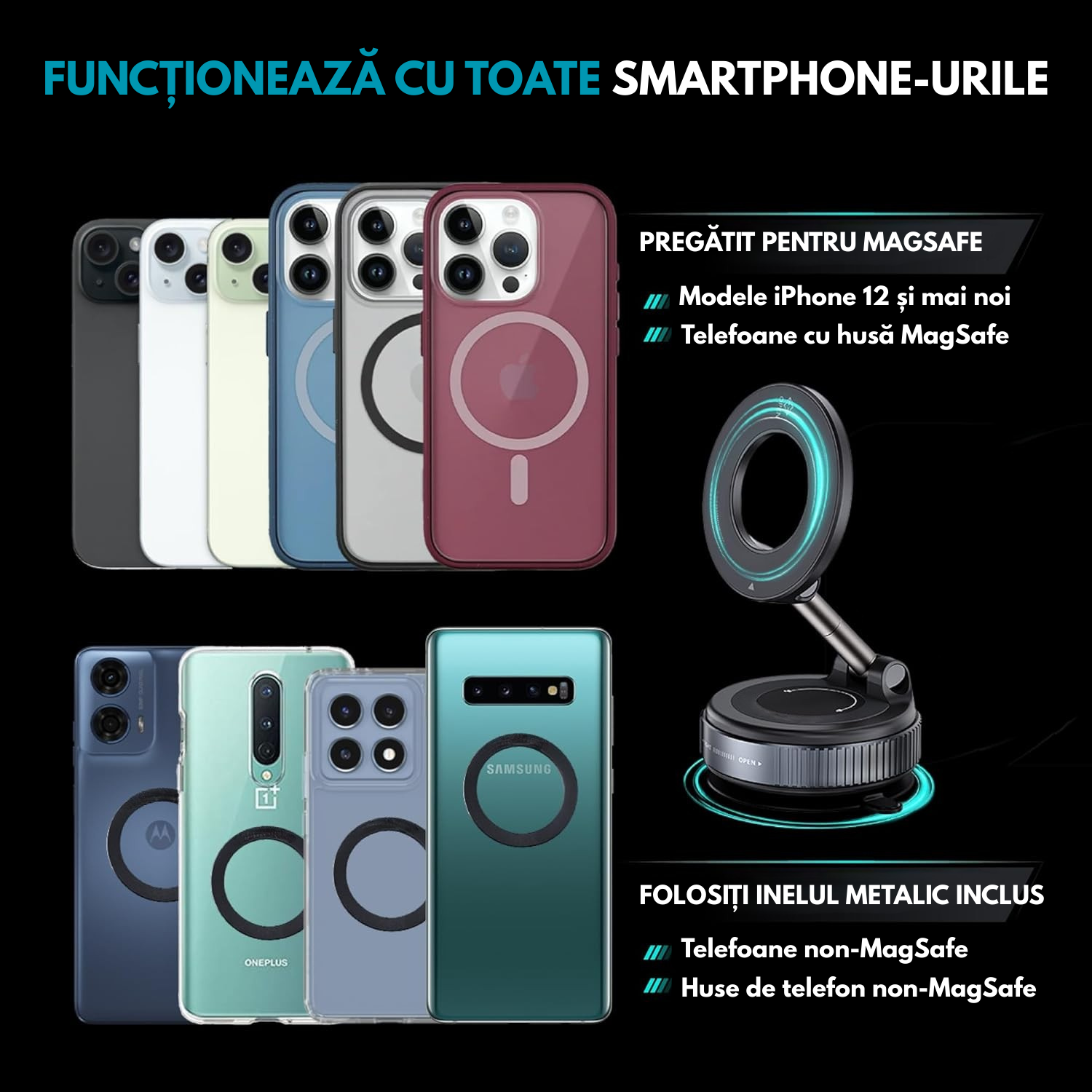 Zippi® Ultra-Mag: Sistemul de fixare definitiv - Premium Versatil Metalic